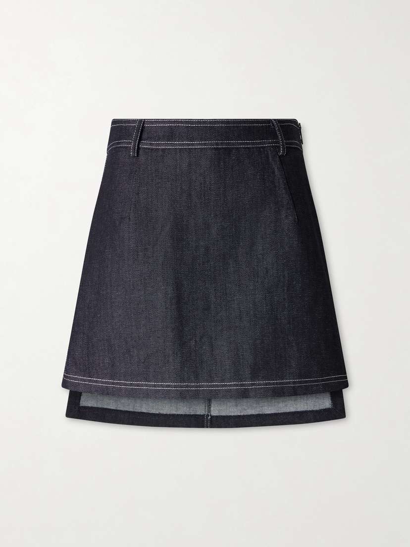 VIOLANTE NESSI Minnie Denim Mini Skirt | Thumbnail 5 VIOLANTE NESSI Minnie Denim Mini Skirt | Thumbnail 5