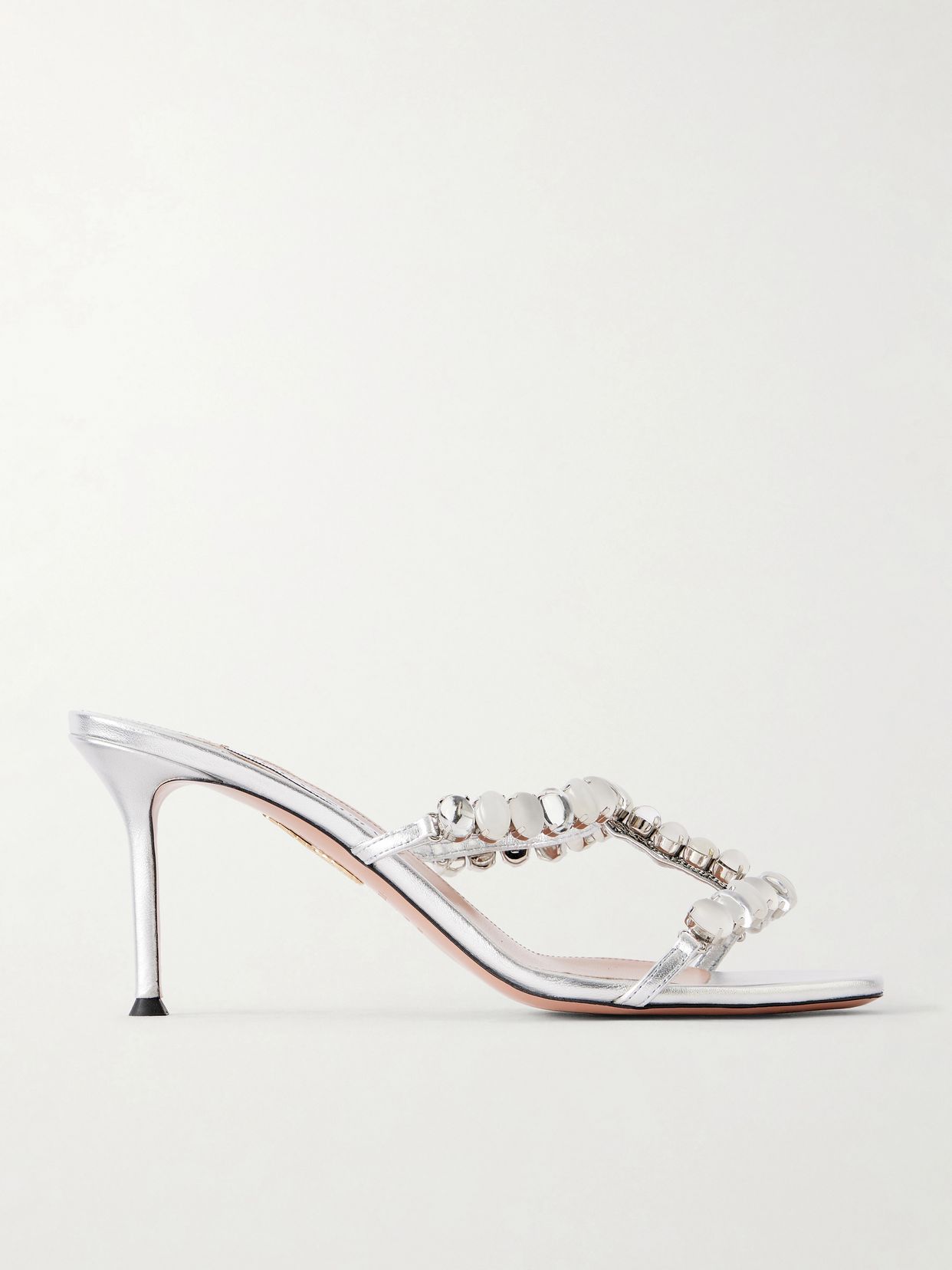 Mystic Stone 75 embellished mules
