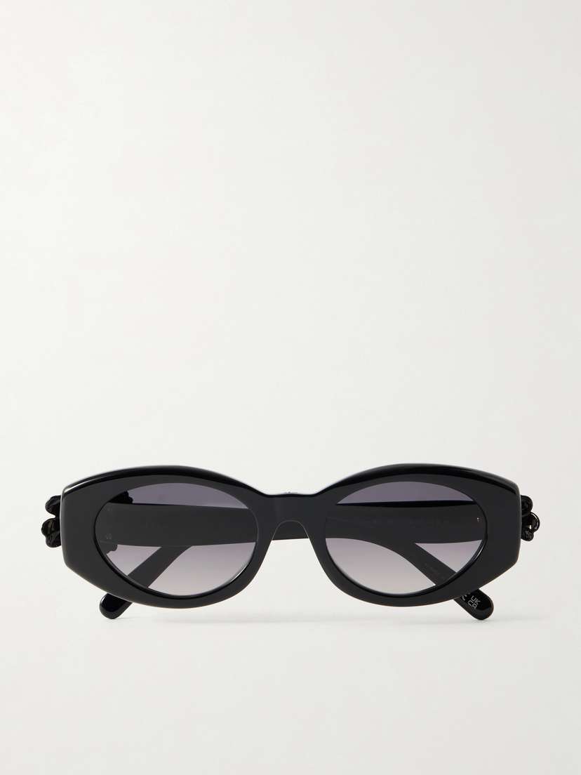 DIOR Eyewear Clover B1i Oval Sunglasses