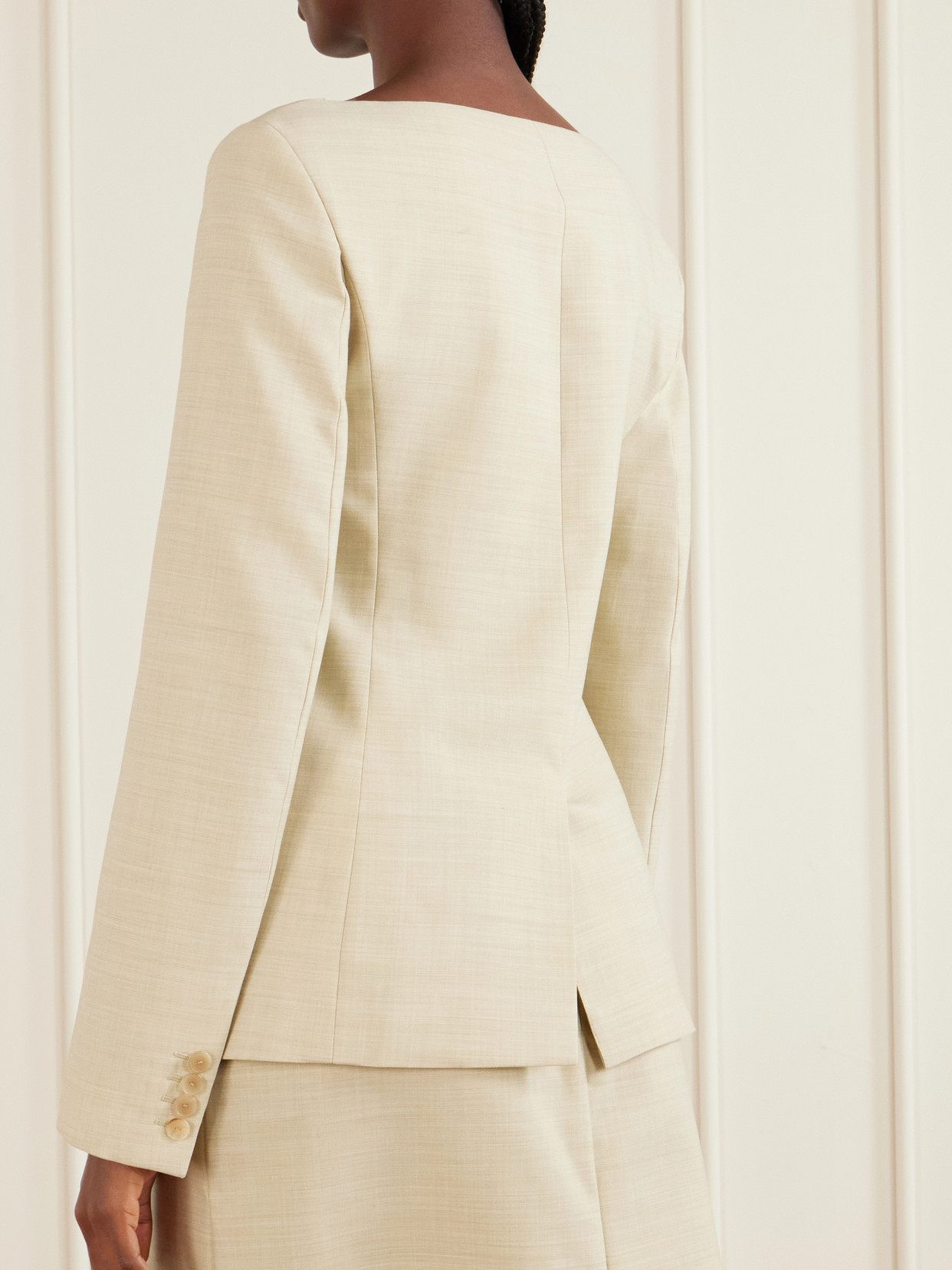 Collection - Camille Wool-Twill Jacket