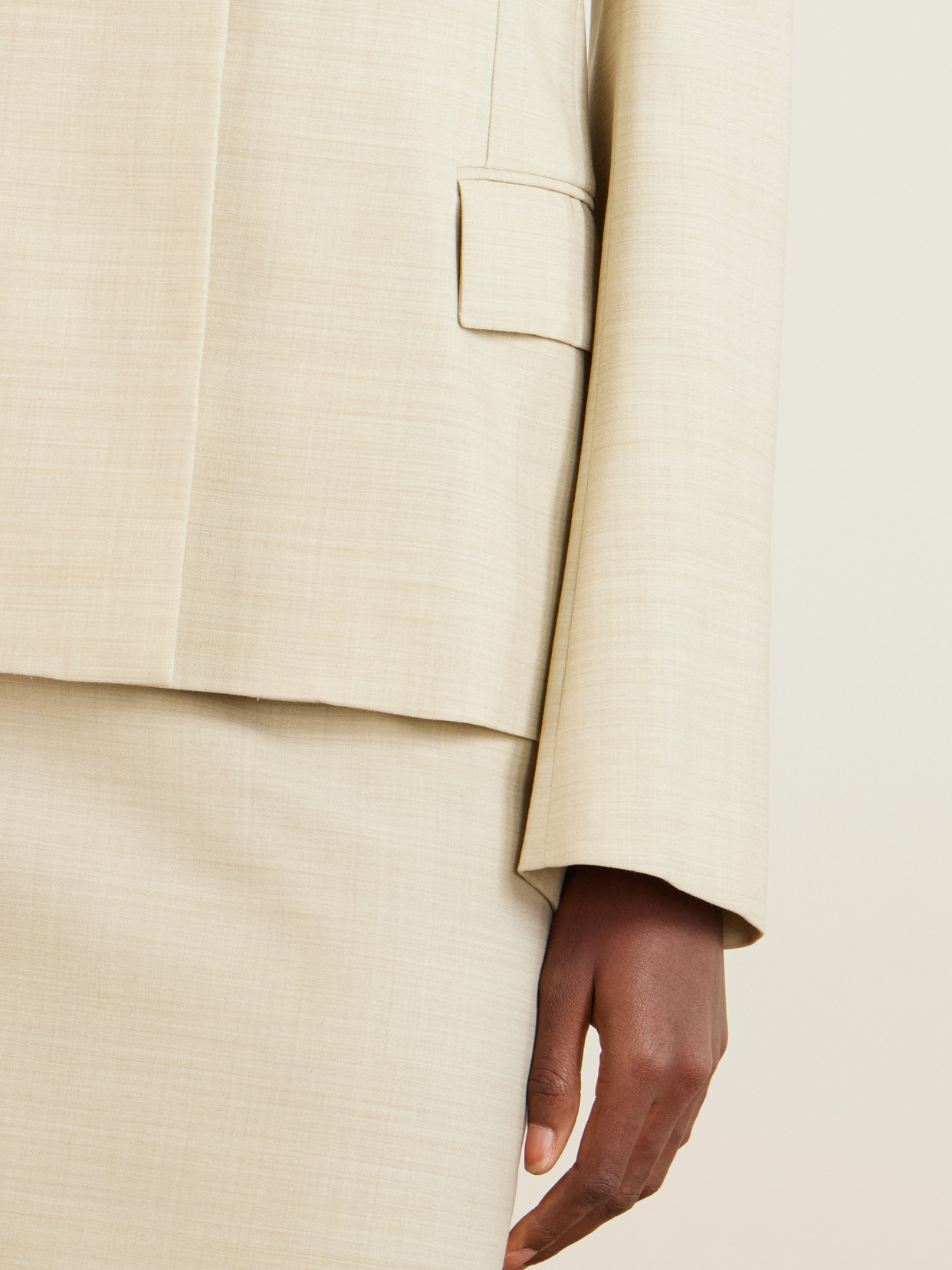 Collection - Camille Wool-Twill Jacket