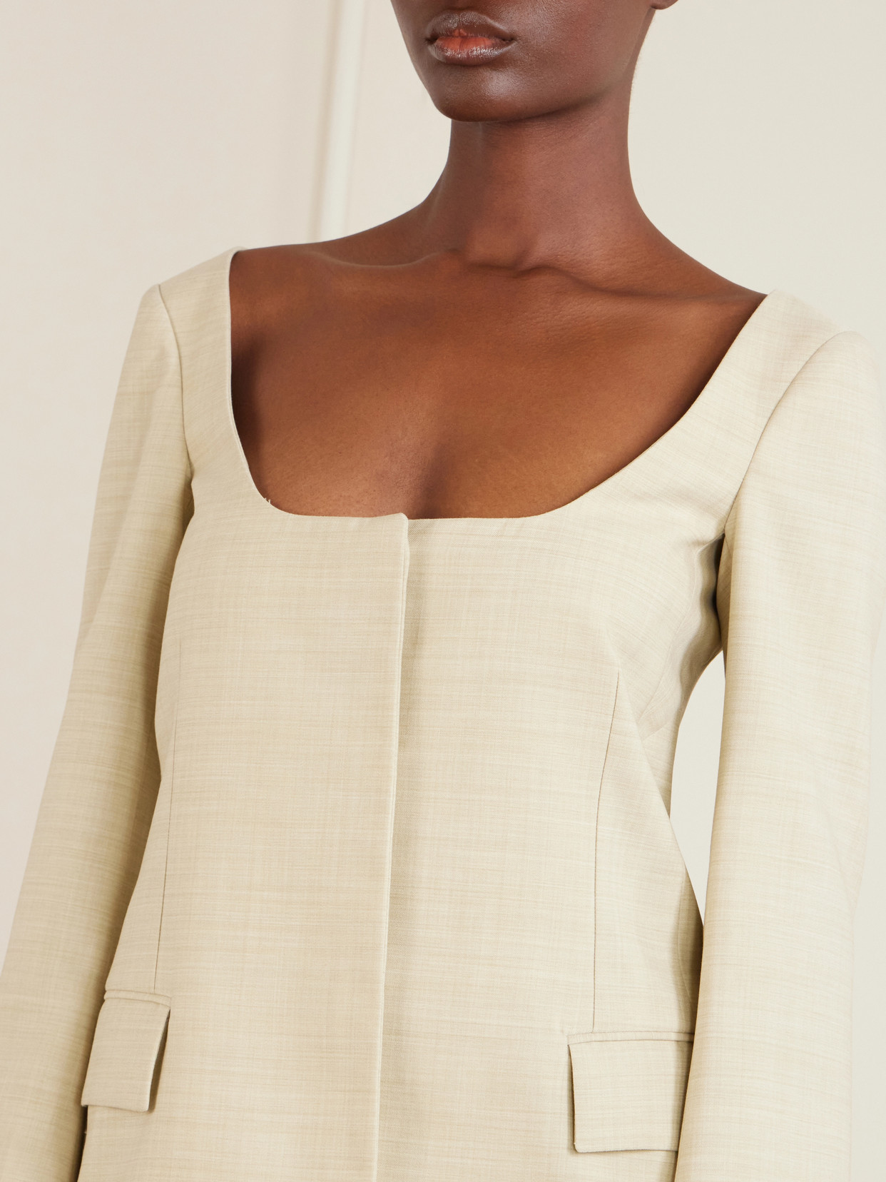 Collection - Camille Wool-Twill Jacket