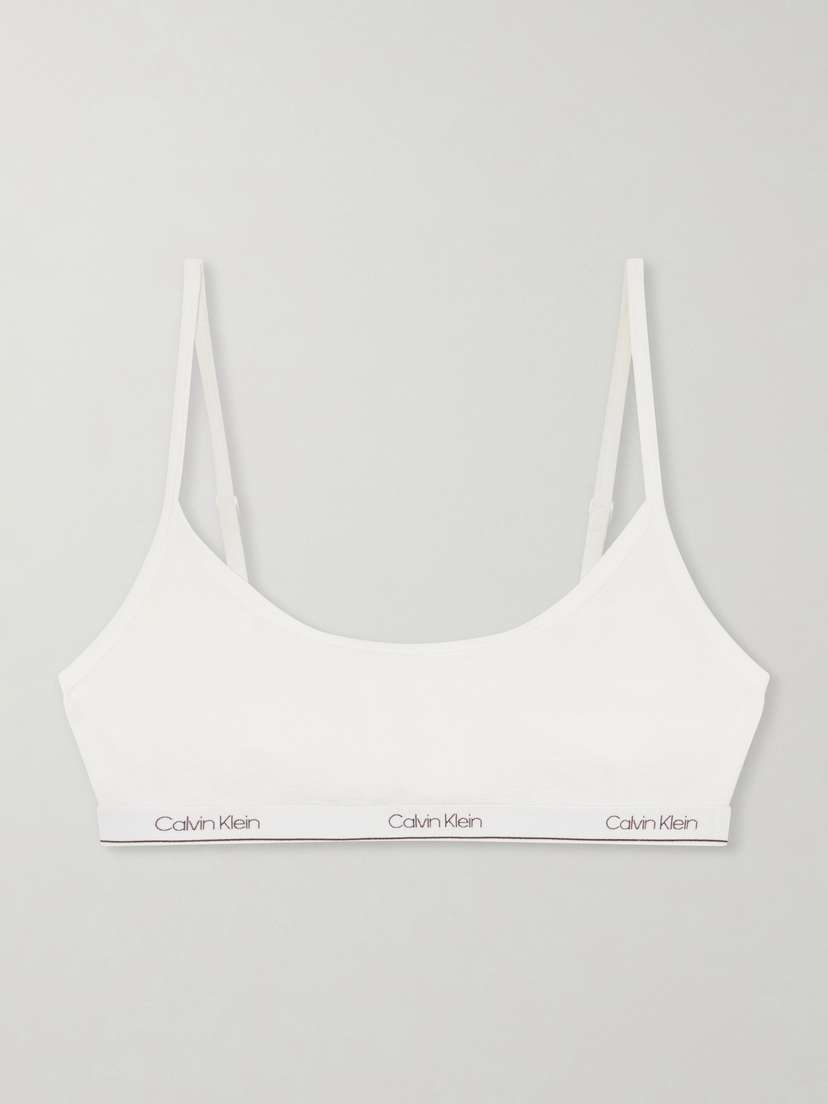 Calvin Klein Collection Sienna Cotton-blend Balconette Bra | Thumbnail 5 Calvin Klein Collection Sienna Cotton-blend Balconette Bra | Thumbnail 5