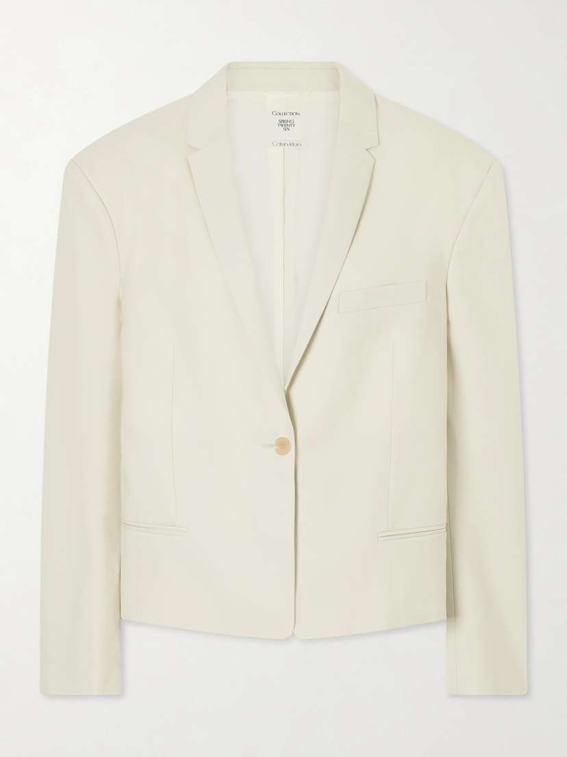Calvin Klein Collection Cordelia Wool-twill Blazer
