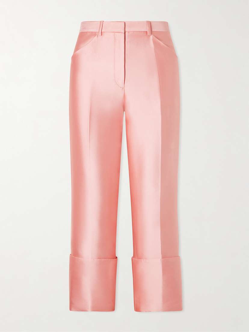 Calvin Klein Collection Eva Satin Skinny Pants | Thumbnail 6 Calvin Klein Collection Eva Satin Skinny Pants | Thumbnail 6