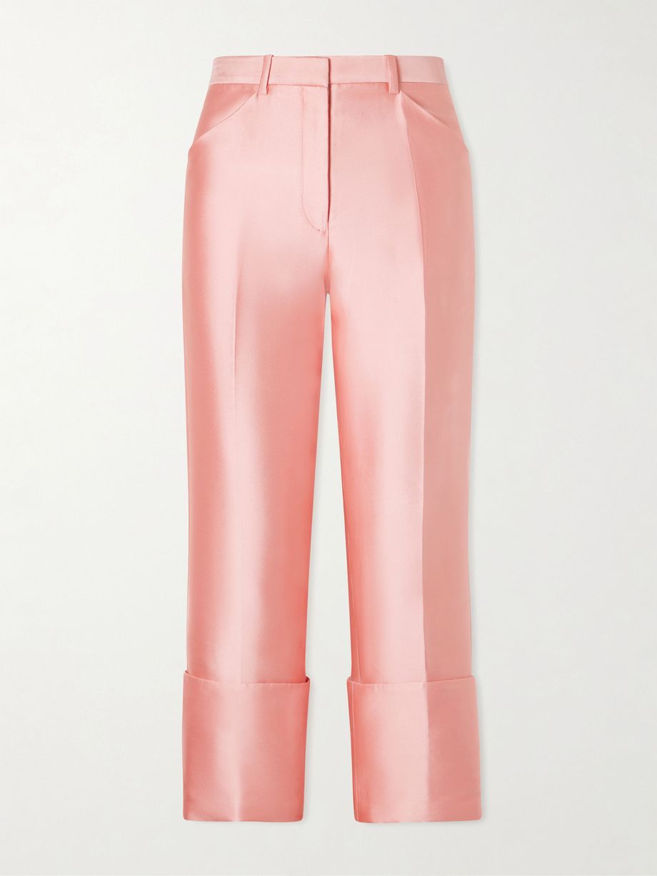 Eva satin skinny pants