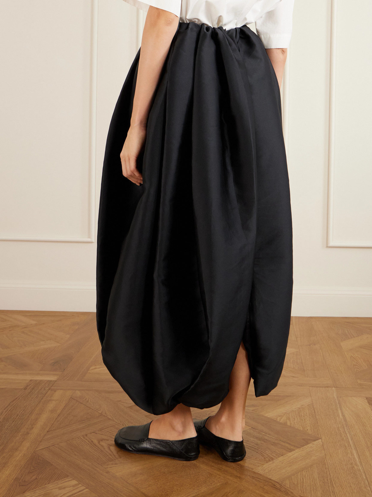 Collection - Gathered Duchesse Maxi