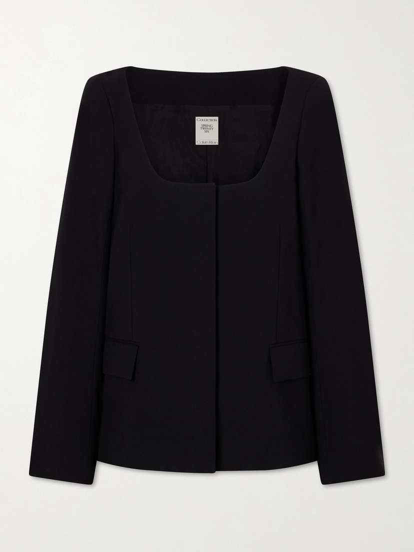 Calvin Klein Collection Camille Wool-twill Jacket