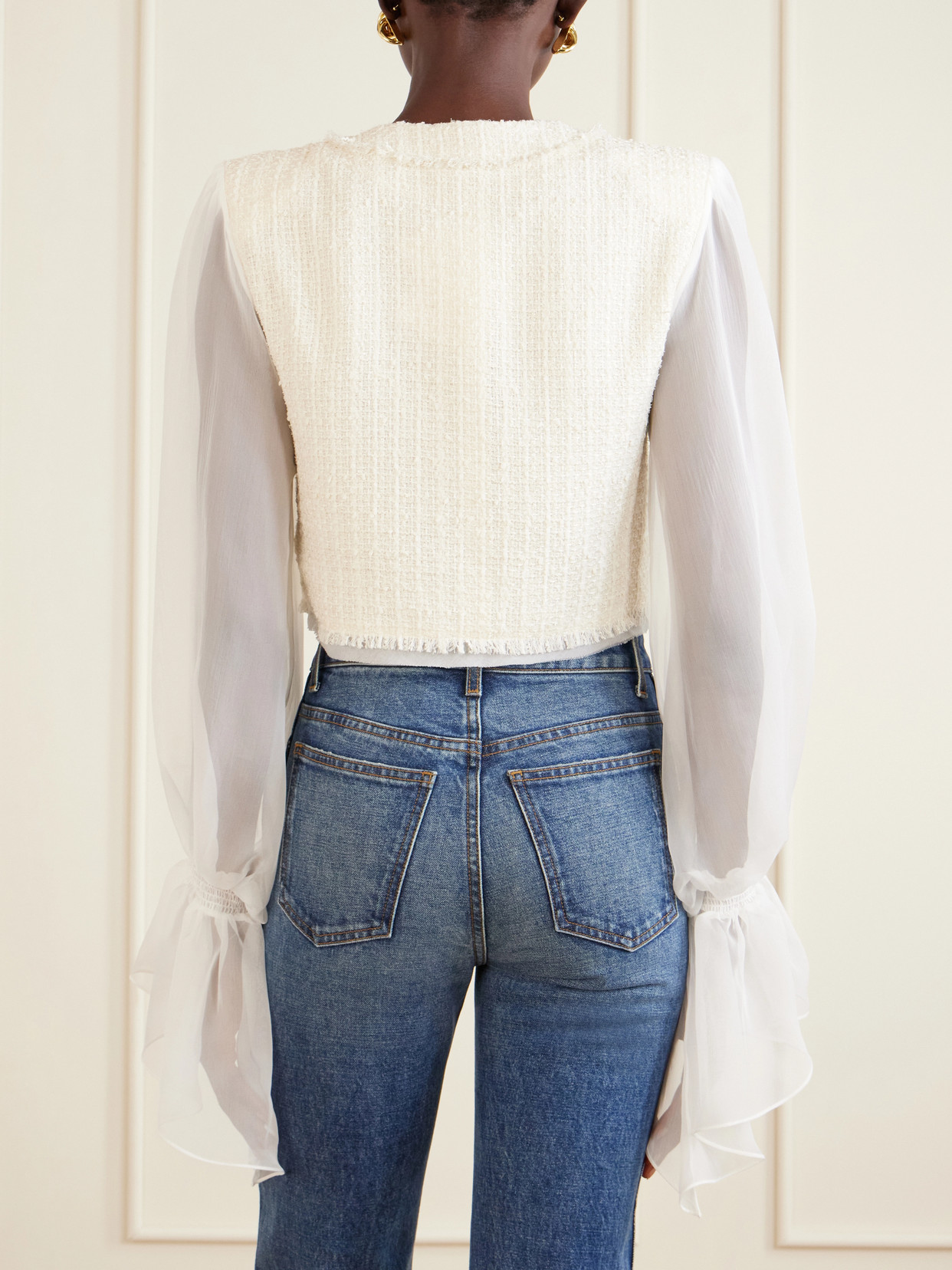 Brandebourg Tweed Blouse