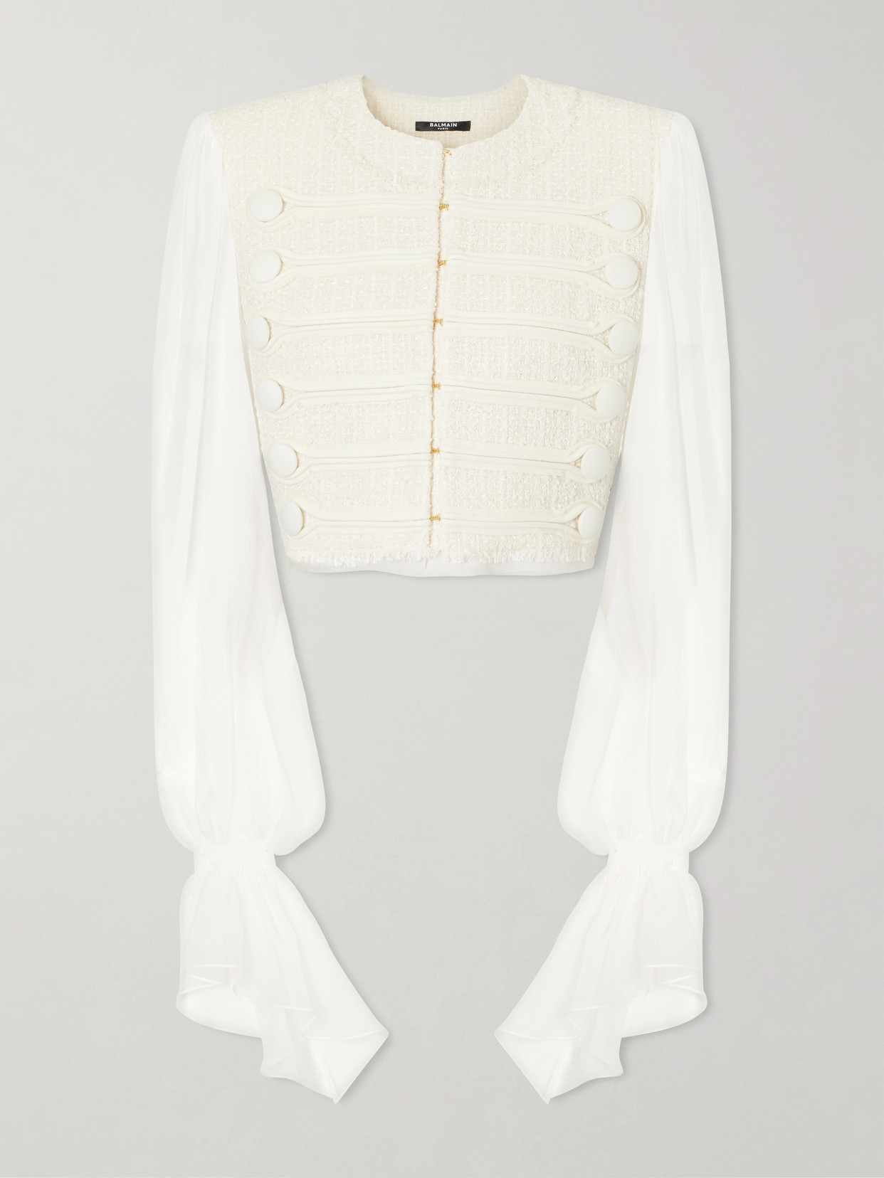 Brandebourg Tweed Blouse