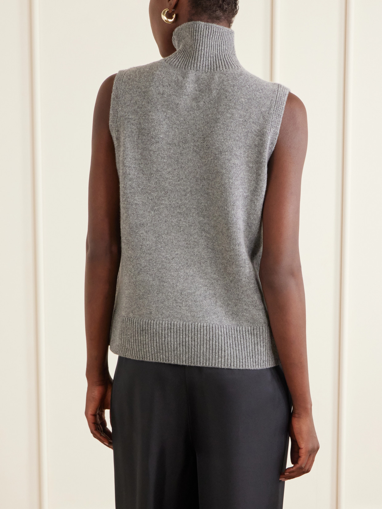 The Bruno Wool And Cashmere-Blend Turtleneck Tank