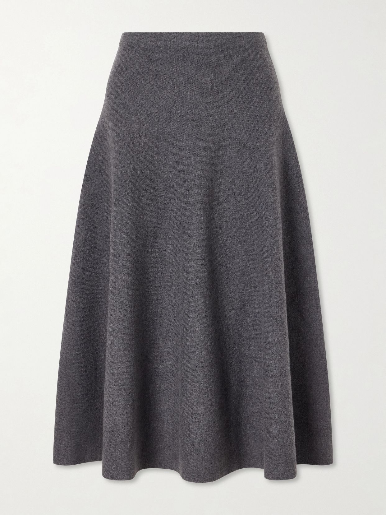 the miller wool felt midi skirt