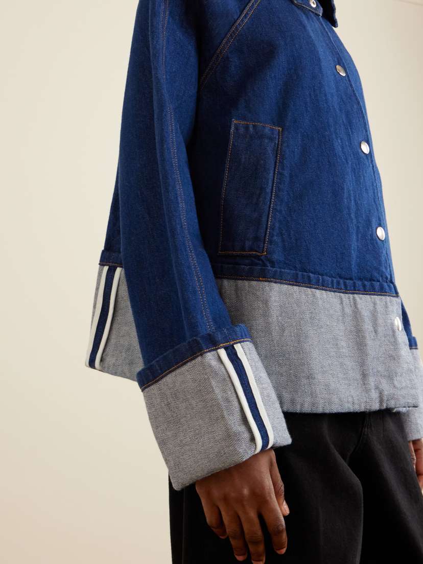 Brandon Maxwell The Wells Denim Jacket | Thumbnail 5