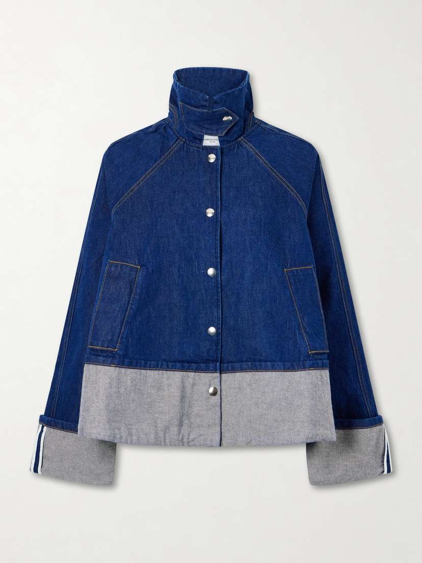 Brandon Maxwell The Wells Denim Jacket