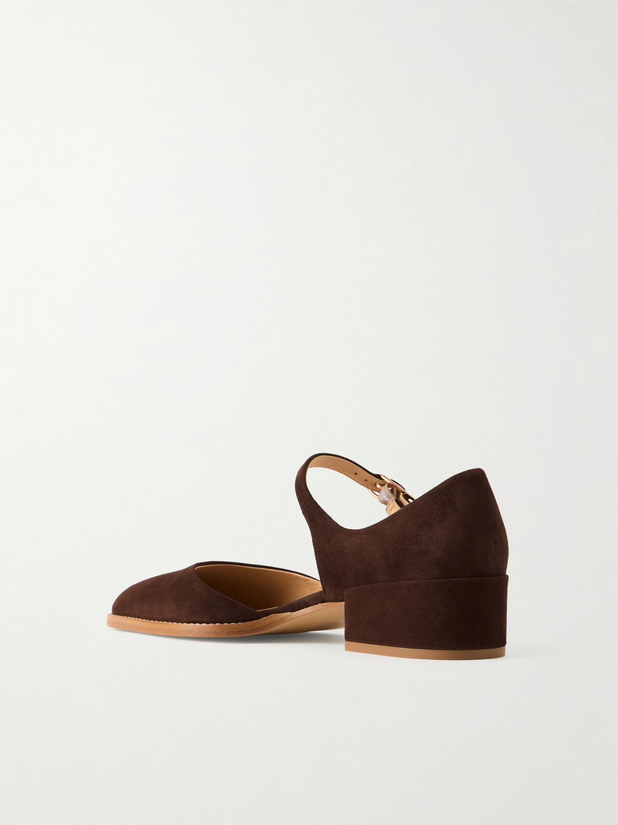 Riley Suede Mary Jane Flats