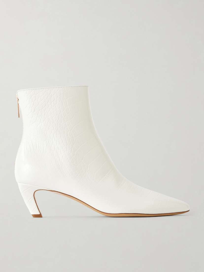 Gabriela Hearst Clayton 50 Croc-effect Leather Ankle Boots | Thumbnail 6 Gabriela Hearst Clayton 50 Croc-effect Leather Ankle Boots | Thumbnail 6