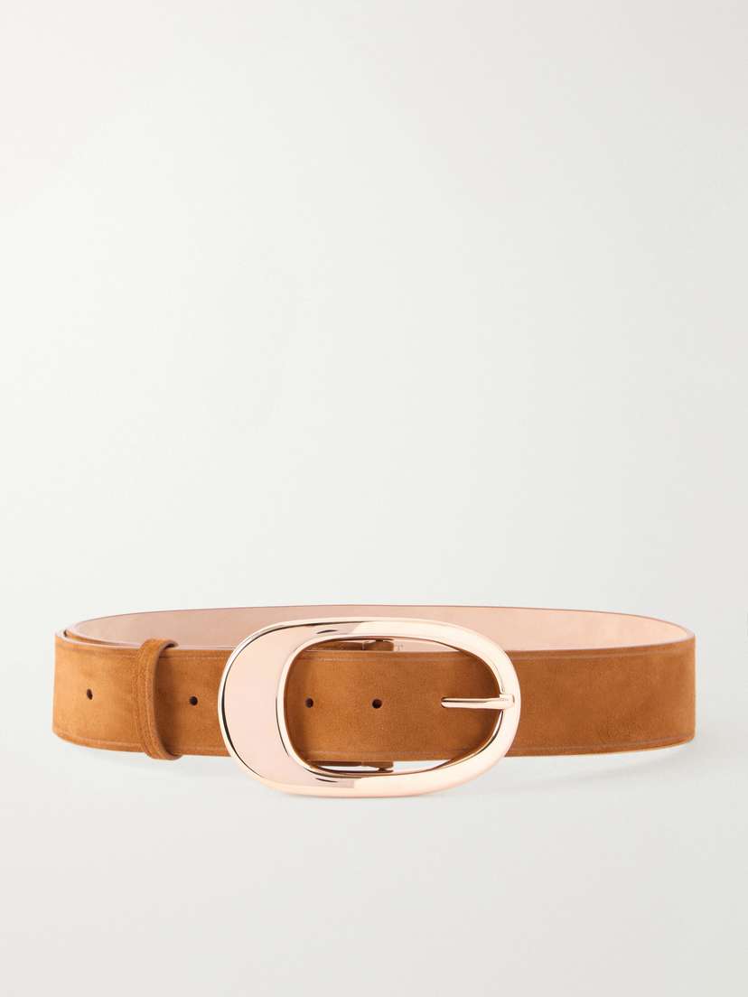Gabriela Hearst Lozewce Suede Belt | Thumbnail 4 Gabriela Hearst Lozewce Suede Belt | Thumbnail 4
