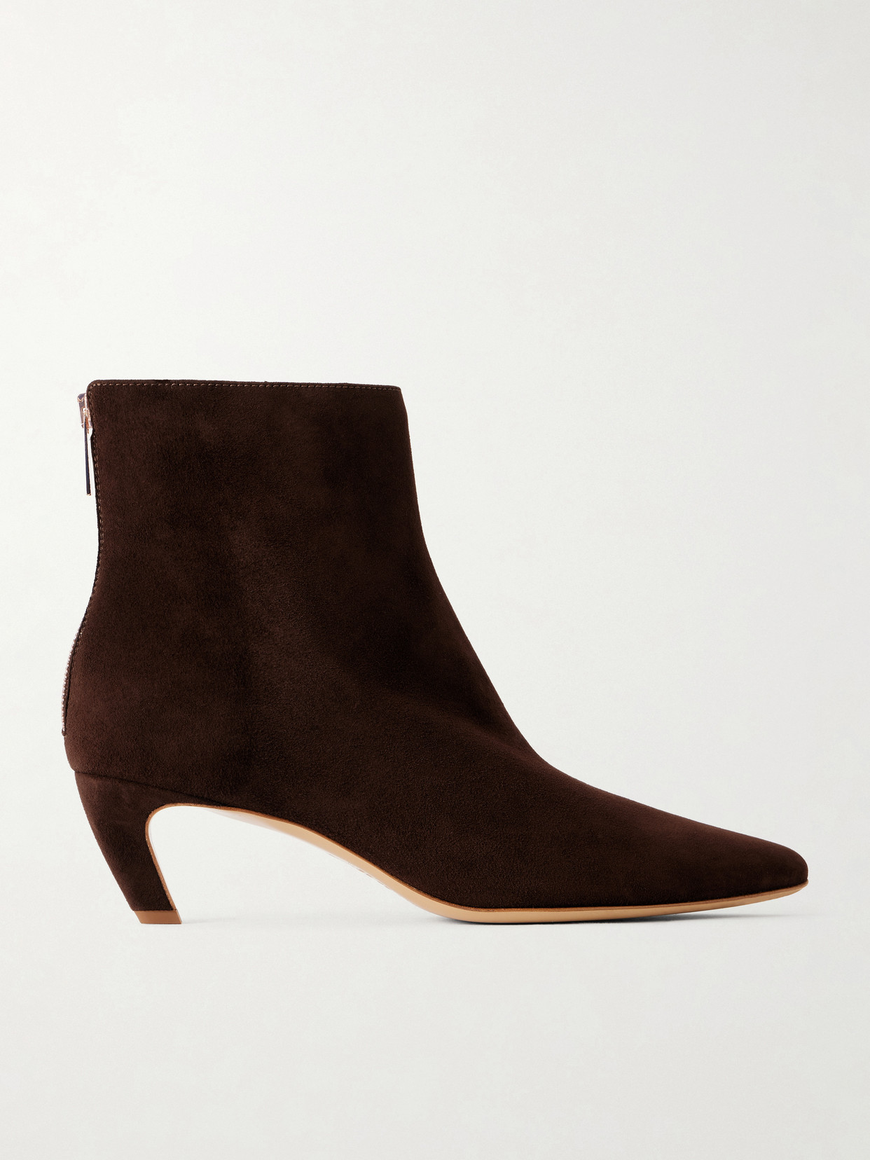 Gabriela Hearst - Clayton 50 Suede Ankle Boots - Brown
