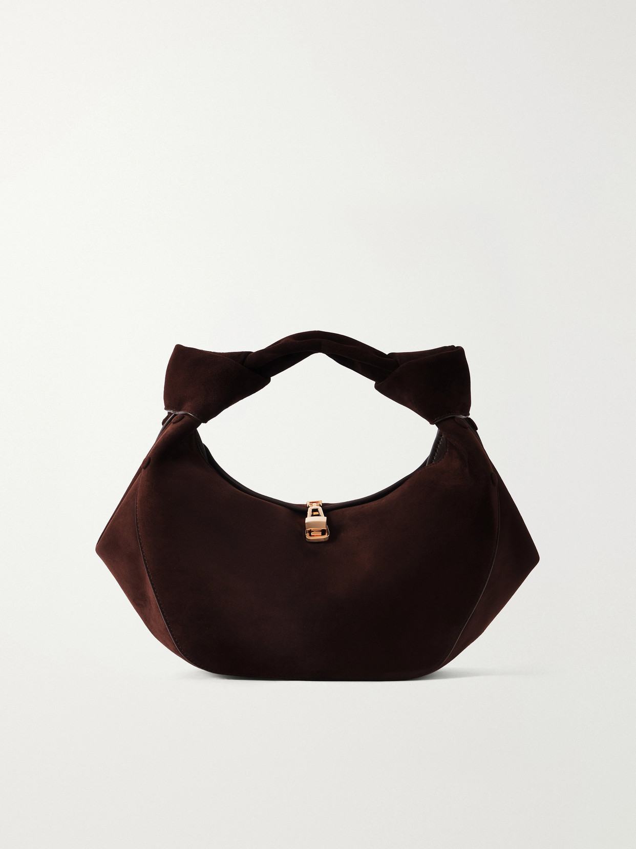 Gabriela Hearst - Antonia Mini Suede Shoulder Bag - Brown