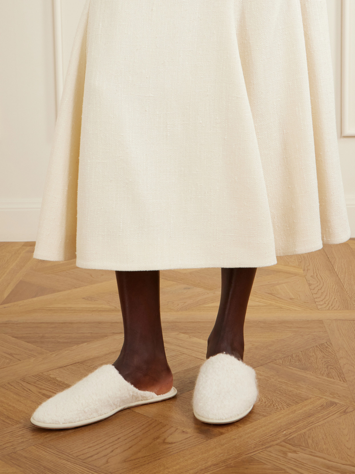 Bristol Cashmere Slip-On Flats
