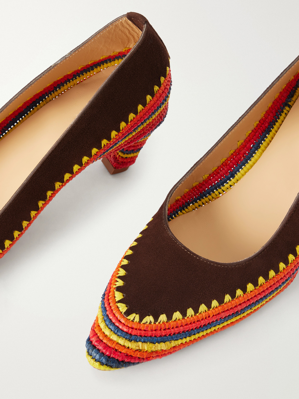 Peggy 50 Crocheted Pumps