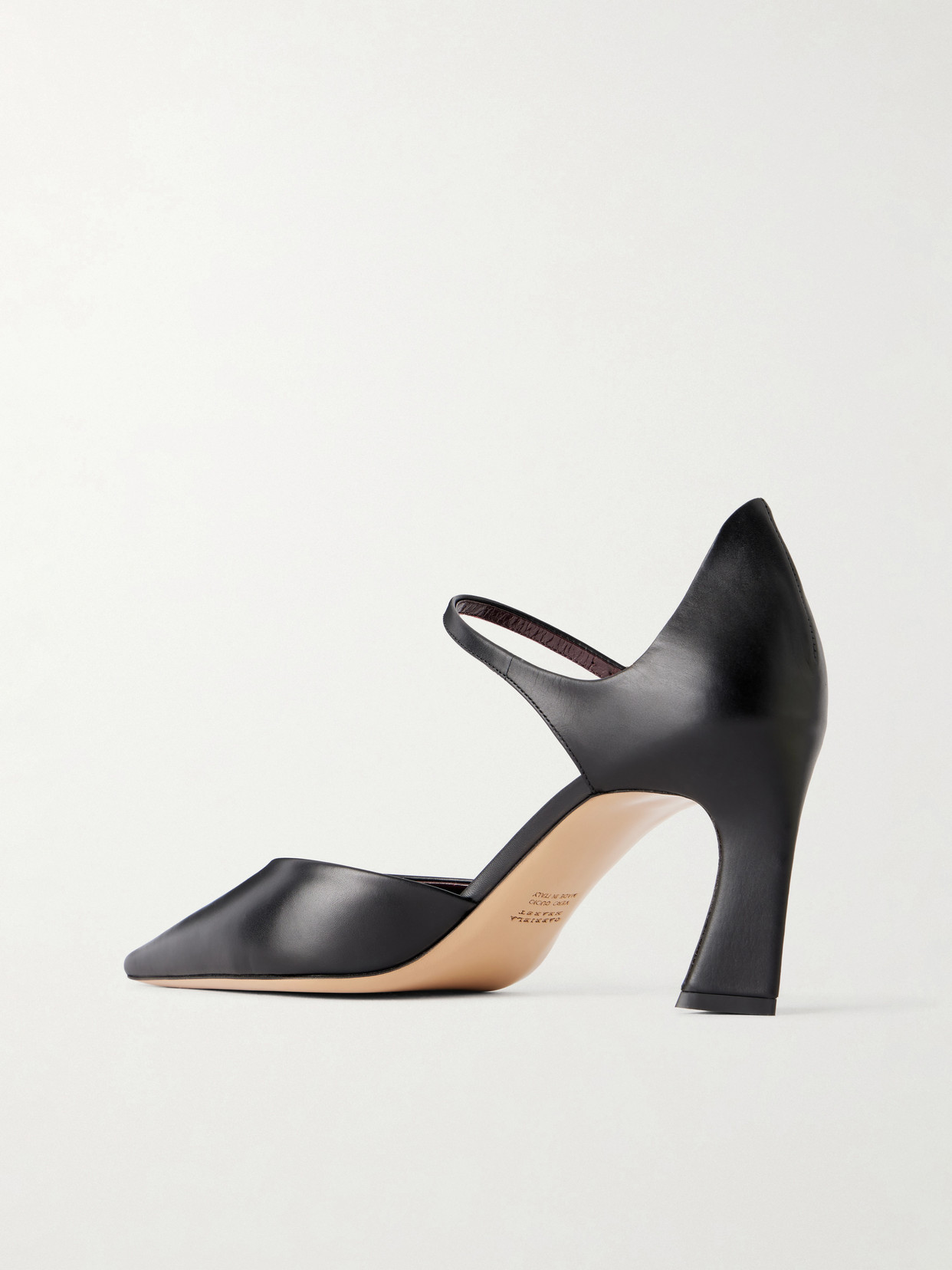Devil Pump 80 Leather Mary Jane Pumps