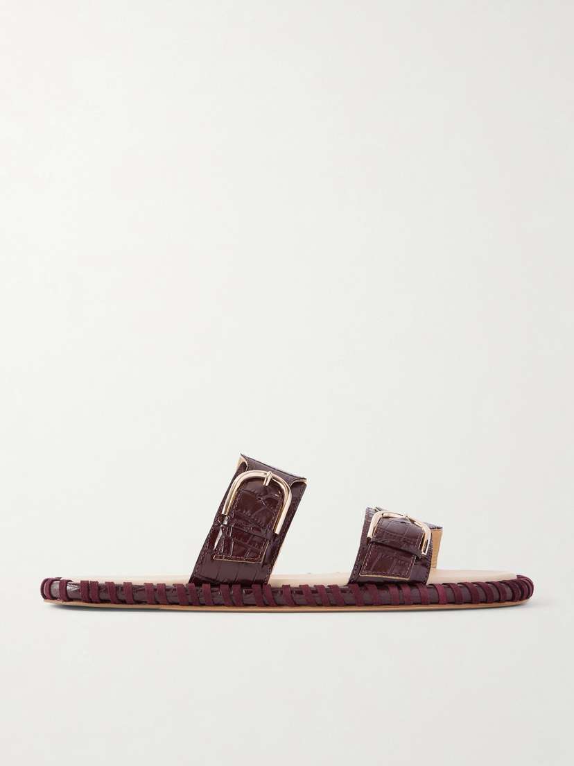 Gabriela Hearst Sage Croc-effect Leather Flats | Thumbnail 7 Gabriela Hearst Sage Croc-effect Leather Flats | Thumbnail 7