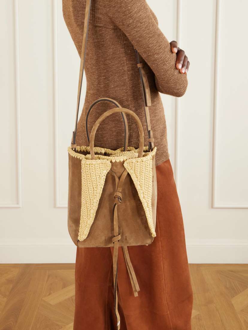 Gabriela Hearst Marija Small Suede Tote | Thumbnail 2 Gabriela Hearst Marija Small Suede Tote | Thumbnail 2