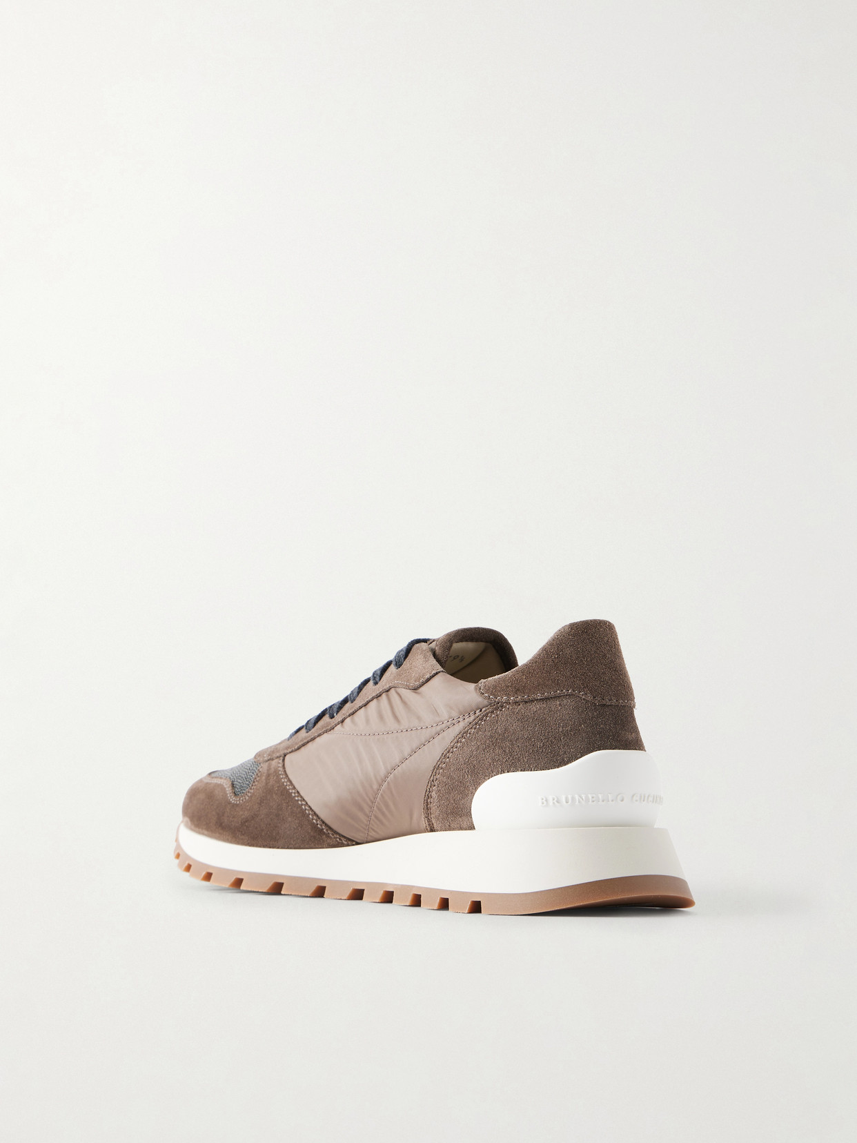 Monilli Runner Bead-Embellished Shell And Sneakers