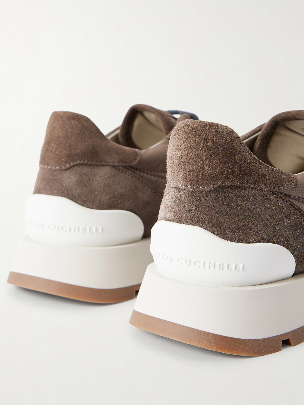 Monilli Runner Bead-Embellished Shell And Sneakers