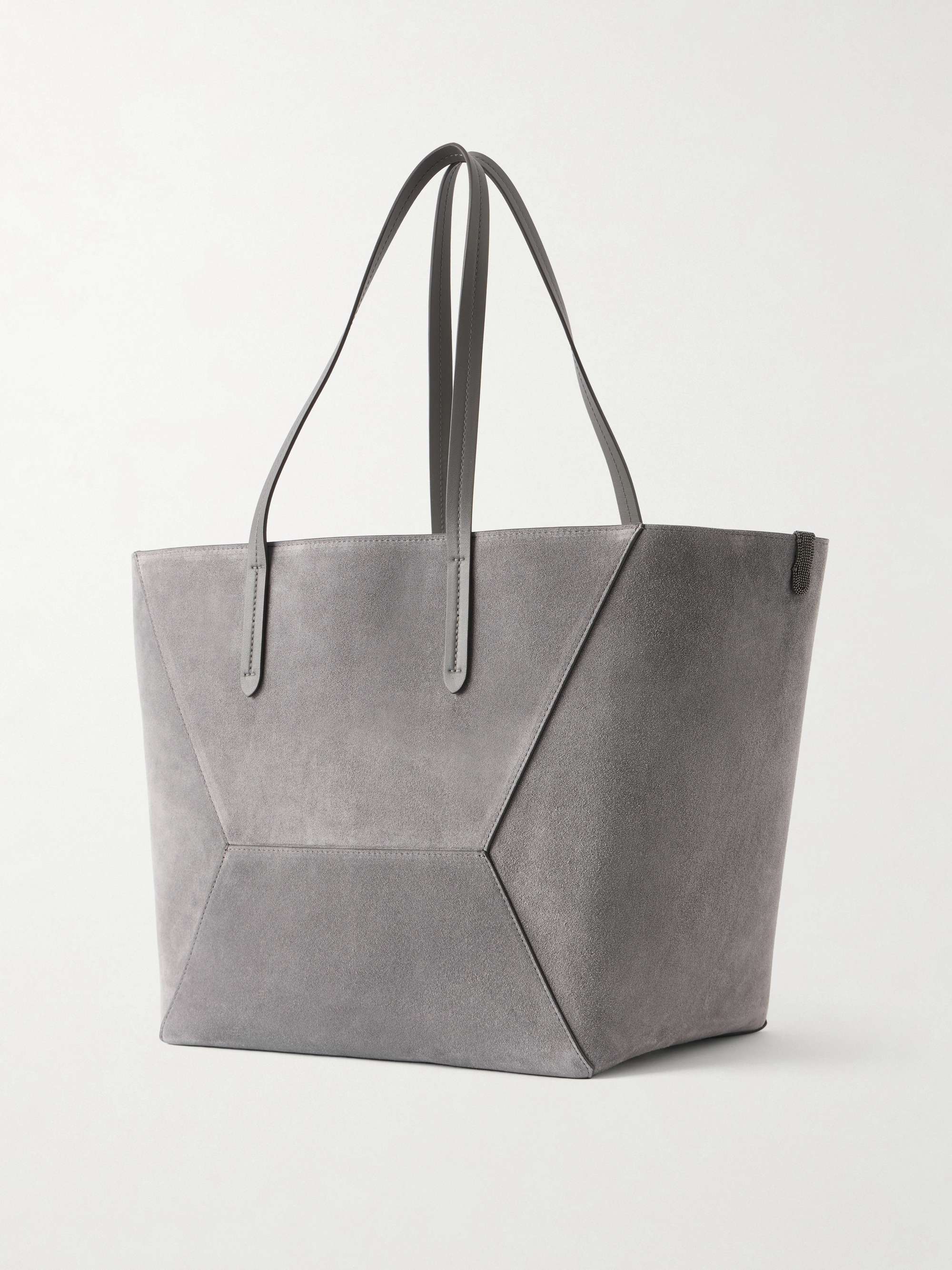 BRUNELLO CUCINELLI Maxi suede tote | NET-A-PORTER