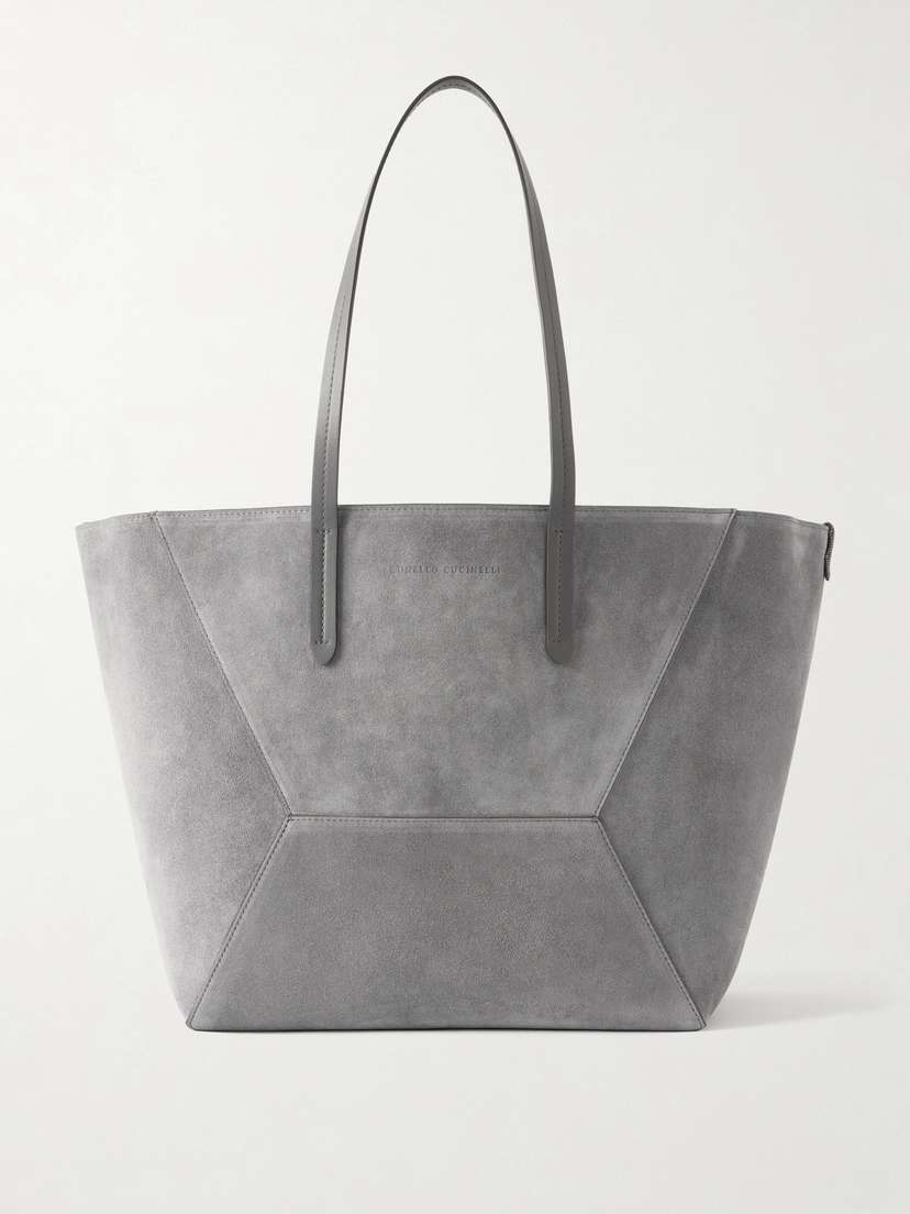 Brunello Cucinelli Maxi Suede Tote | Thumbnail 7 Brunello Cucinelli Maxi Suede Tote | Thumbnail 7