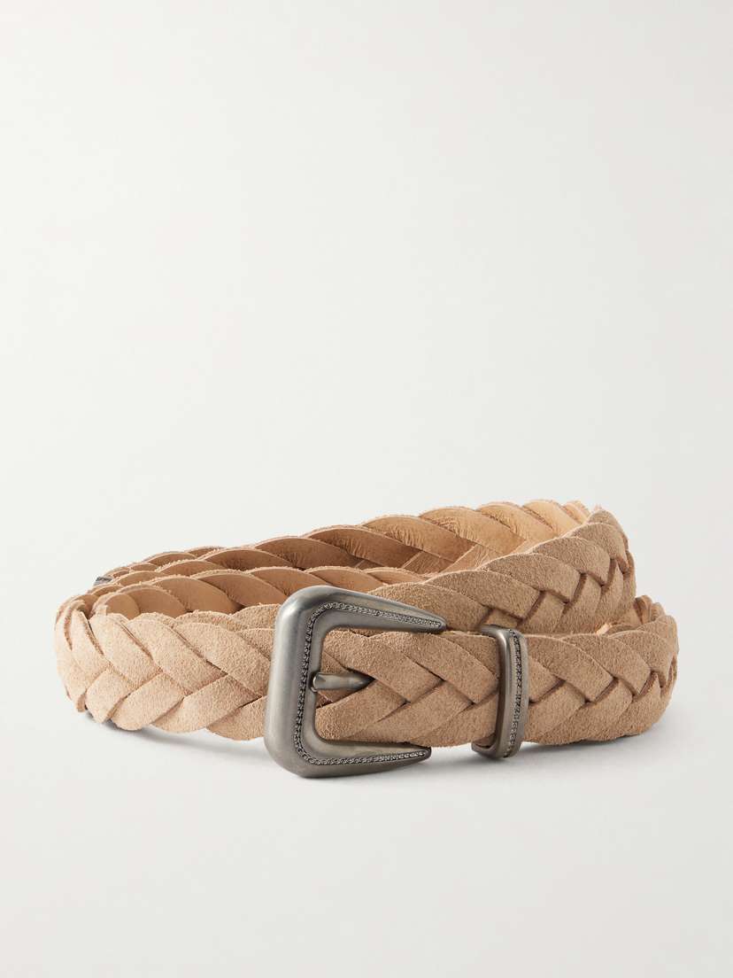 Brunello Cucinelli Braided uede Belt | Thumbnail 4