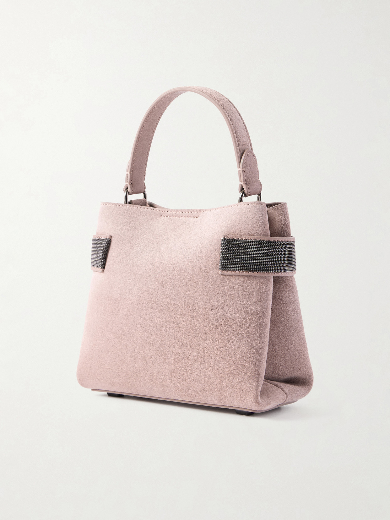 Bead-Embellished Shoulder Bag