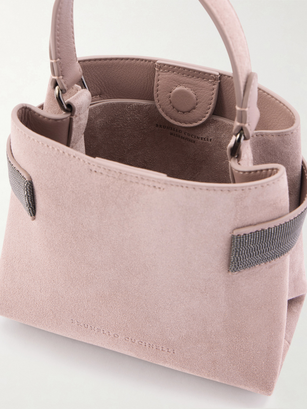 Bead-Embellished Shoulder Bag