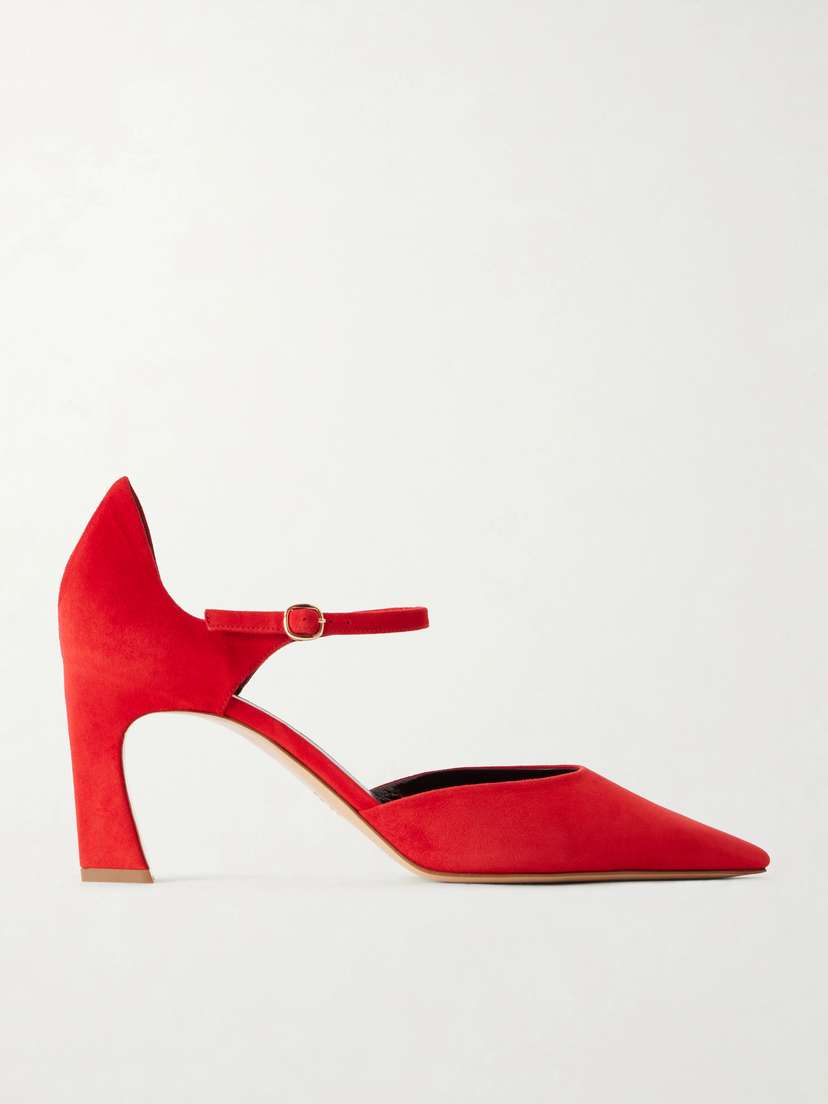 Gabriela Hearst Devil Pump 80 Suede Pumps | Thumbnail 6 Gabriela Hearst Devil Pump 80 Suede Pumps | Thumbnail 6