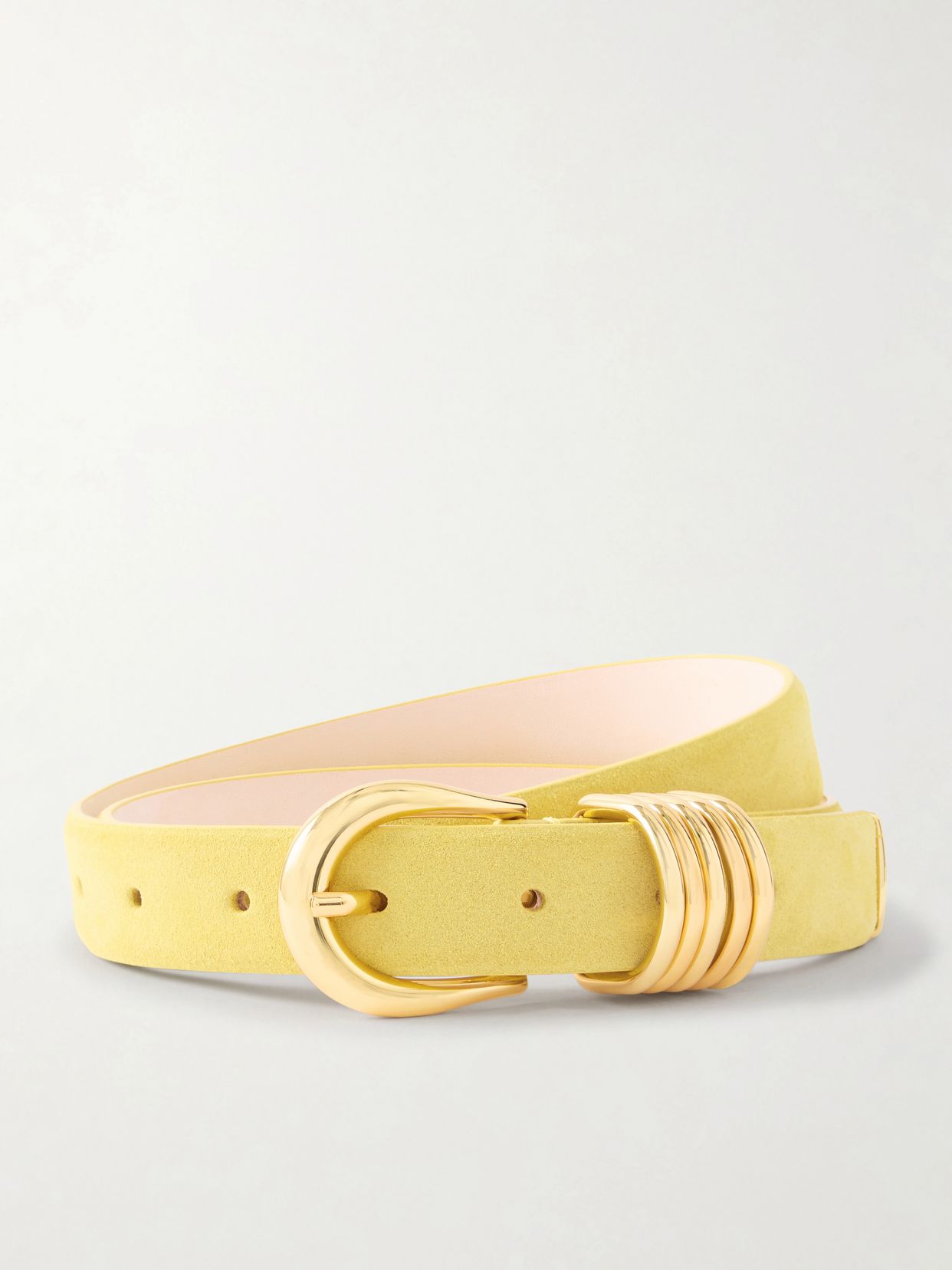 2.5 cm Hollyhock suede belt