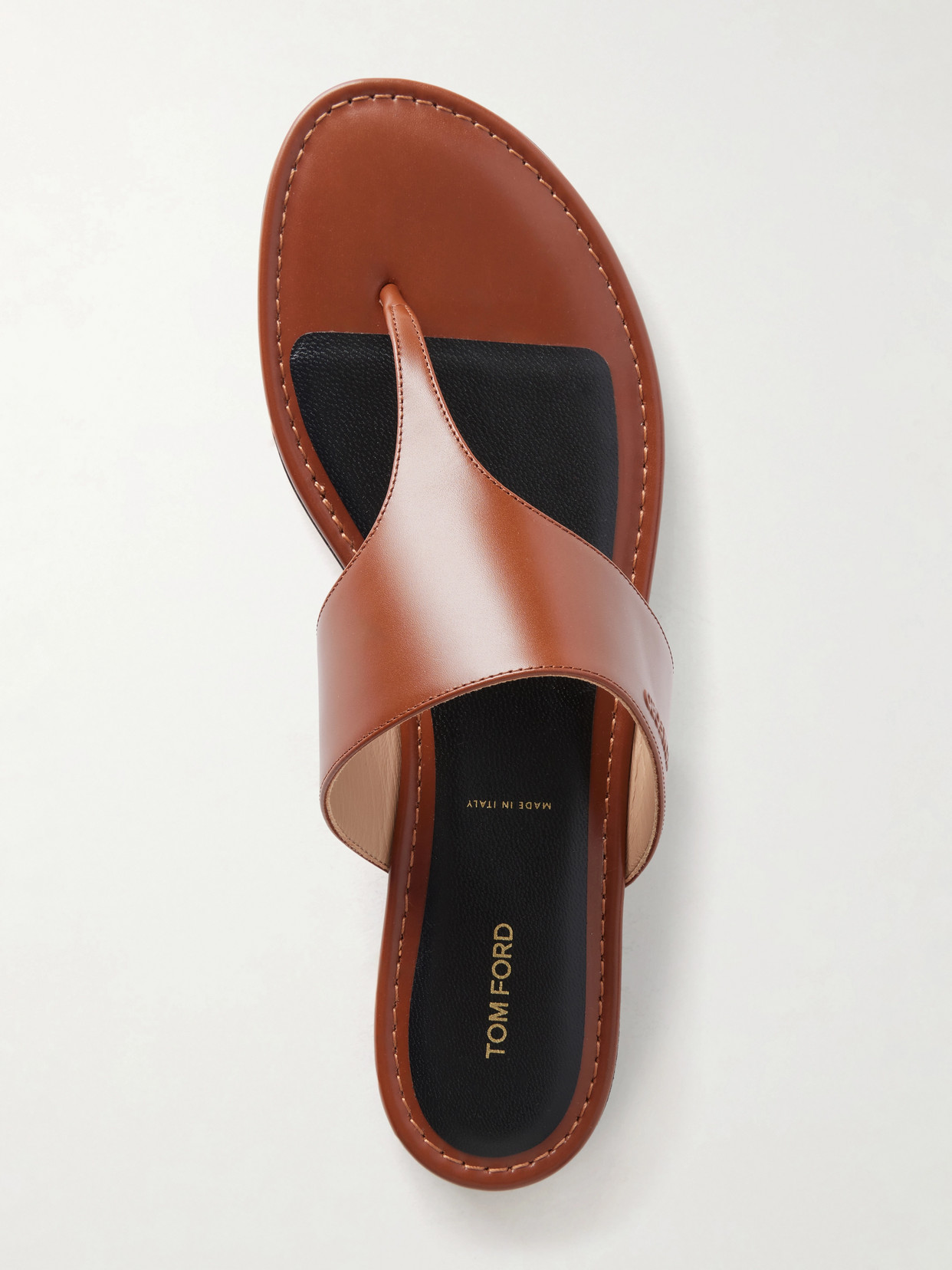 Julianne Leather Thong Sandals