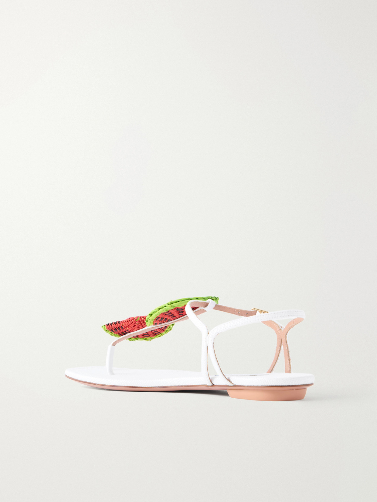 Raffia Thong Sandals