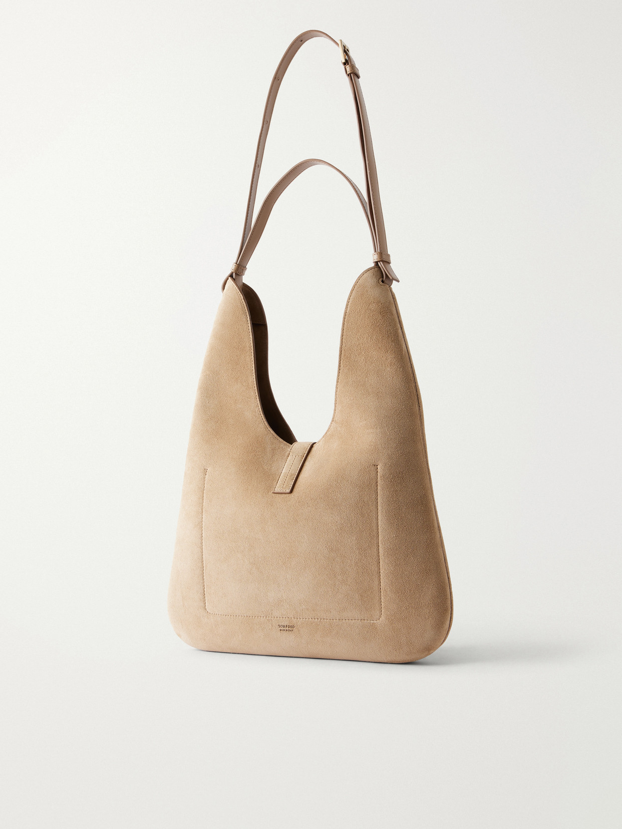 T-Embellished Medium Shoulder Bag