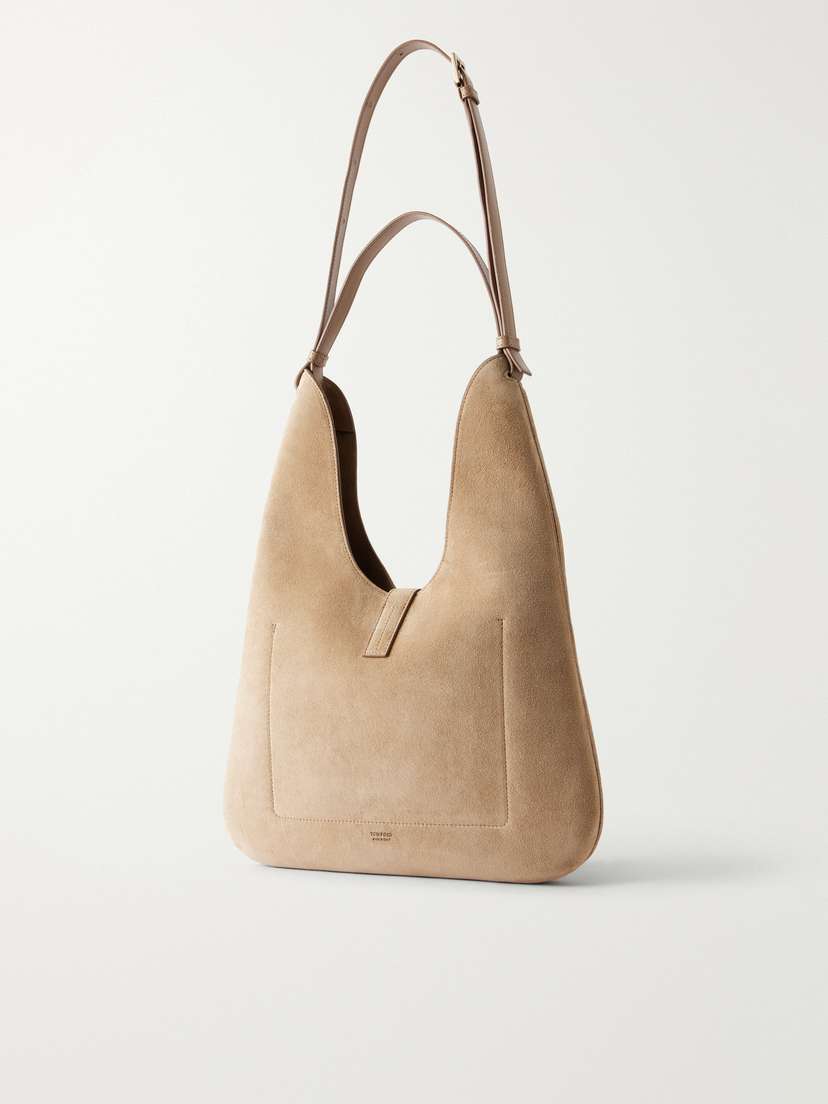 Tom Ford T-embellished Medium Suede Shoulder Bag | Thumbnail 4