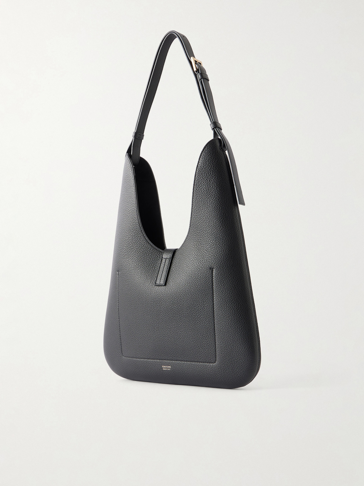 T-Embellished Medium Shoulder Bag
