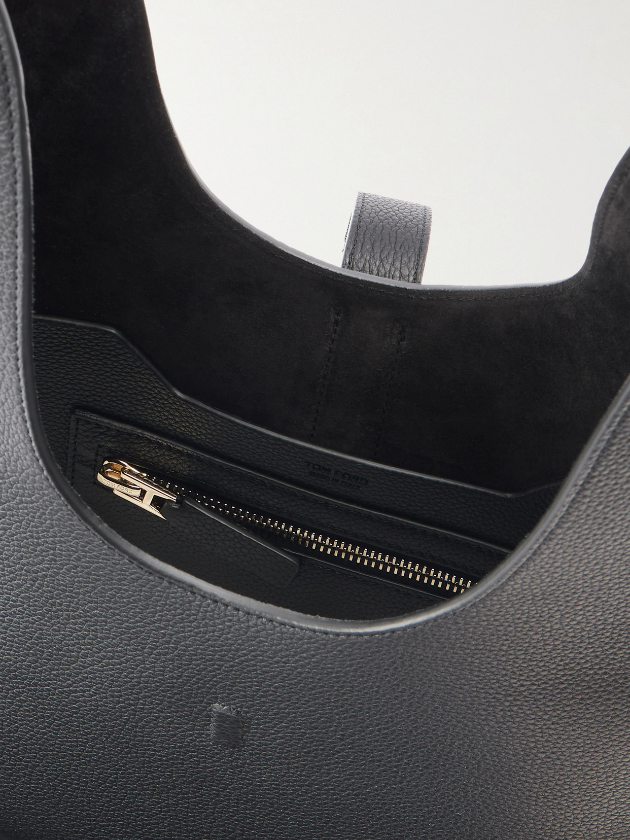 T-Embellished Medium Shoulder Bag