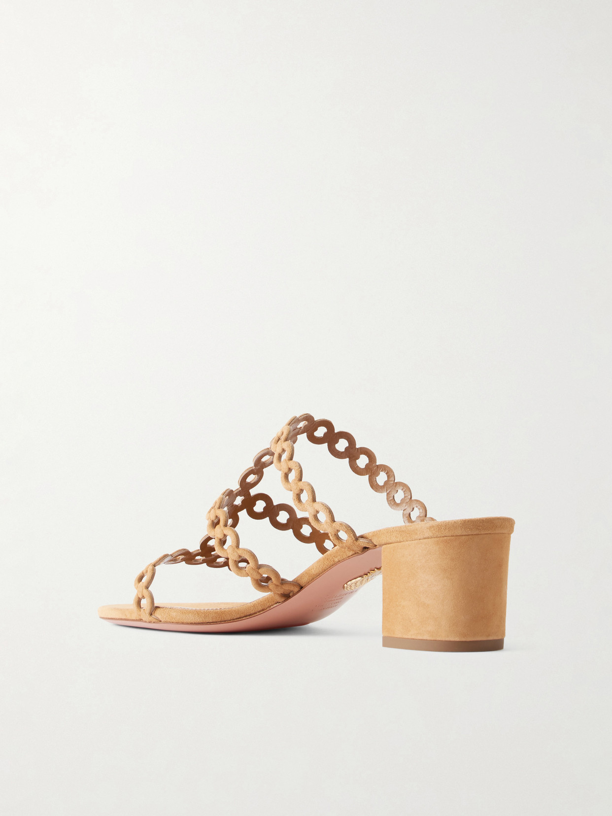Infinity Chain Perforated Mules