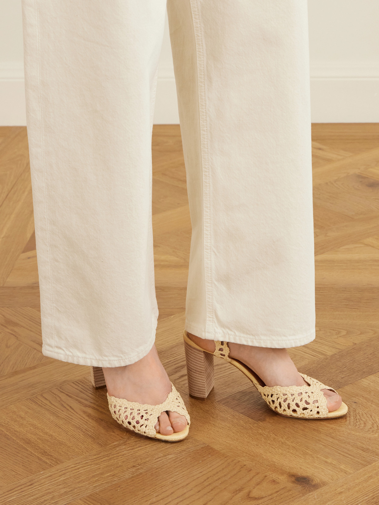 Bossa Nova 85 Raffia Sandals