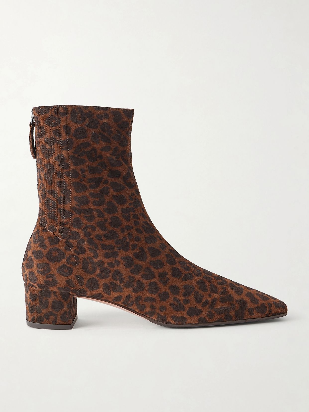 saint honore 35 animal print suede boots