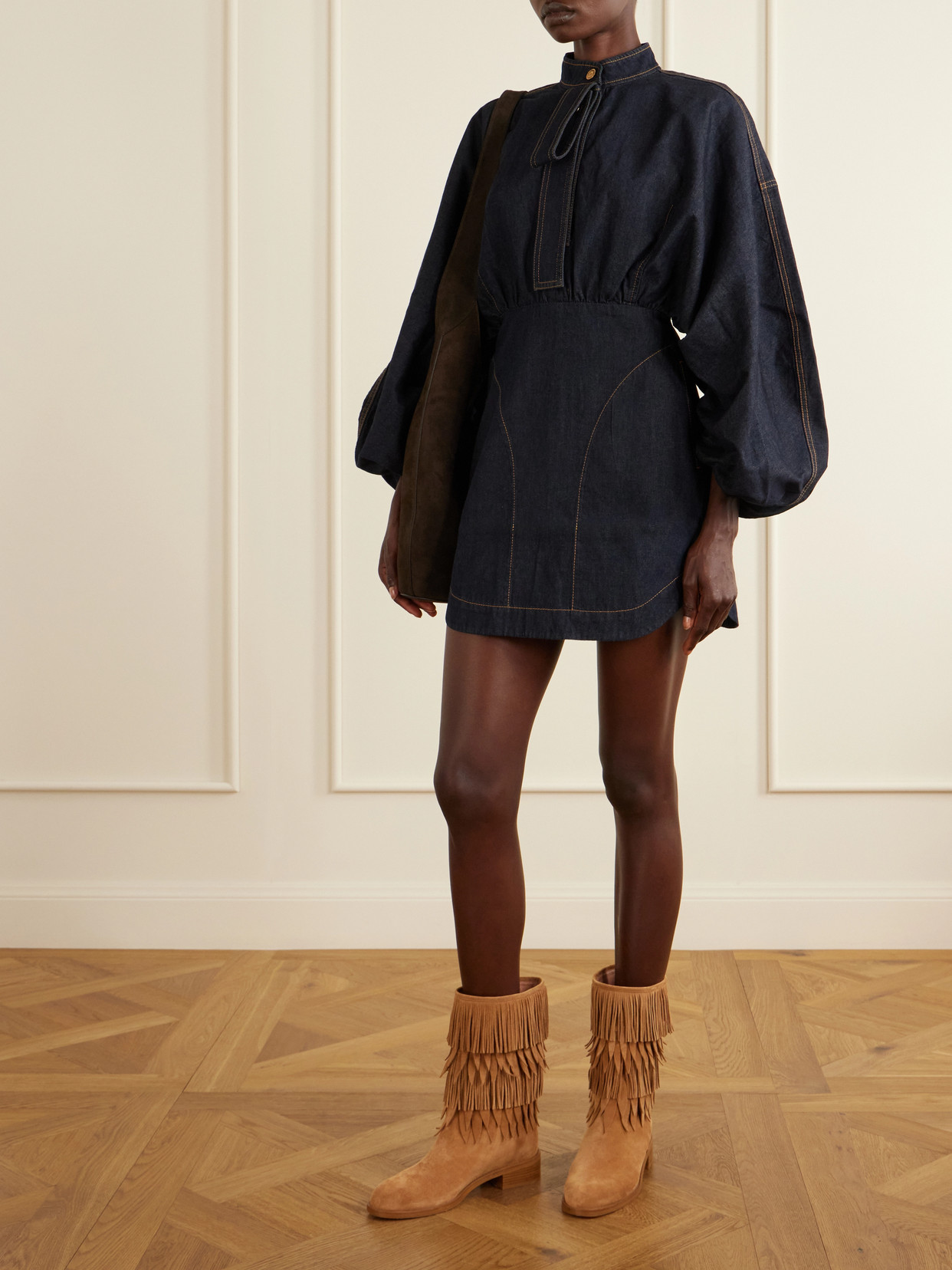 Maverick 35 Fringed Boots