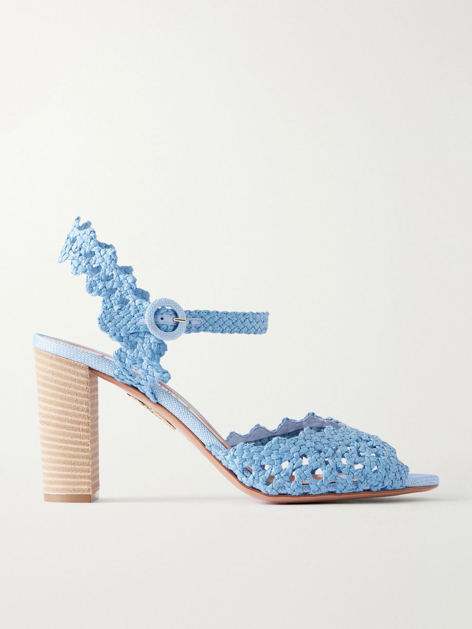 Bossa Nova 85 raffia sandals