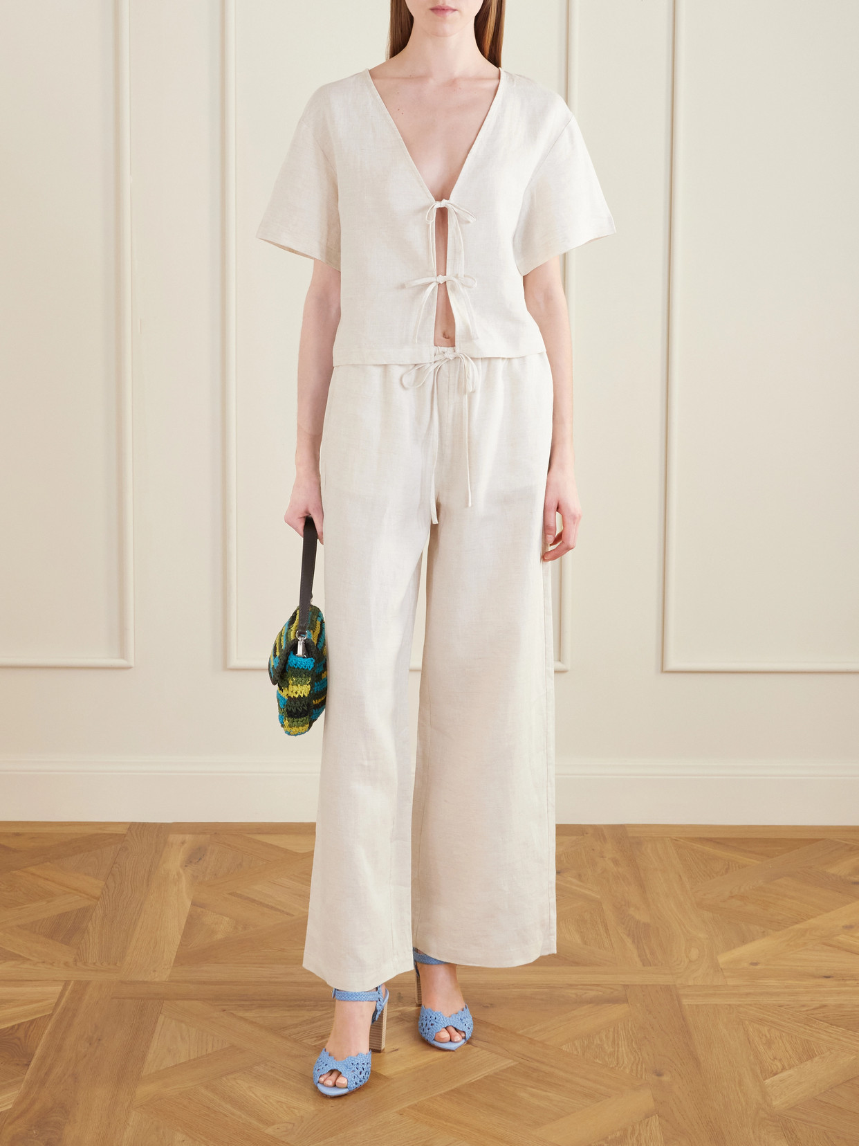 Bossa Nova 85 Raffia Sandals