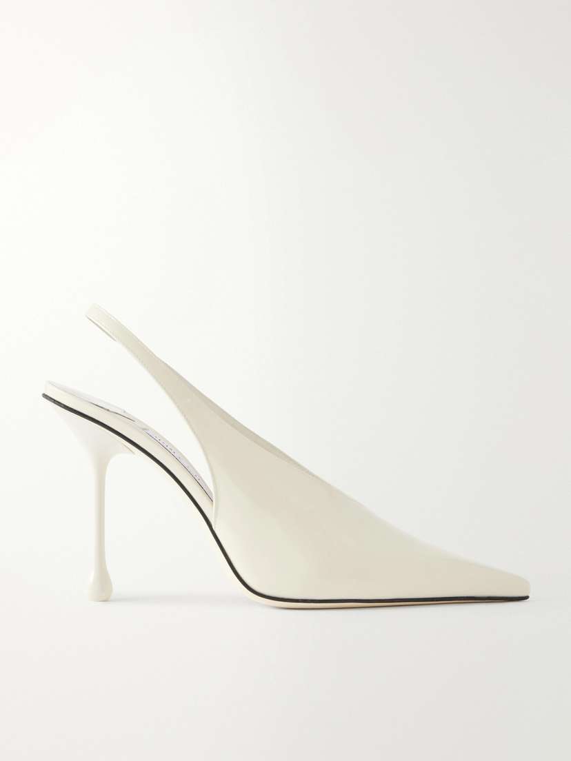 Jimmy Choo Isa 95 Patent-leather Pumps